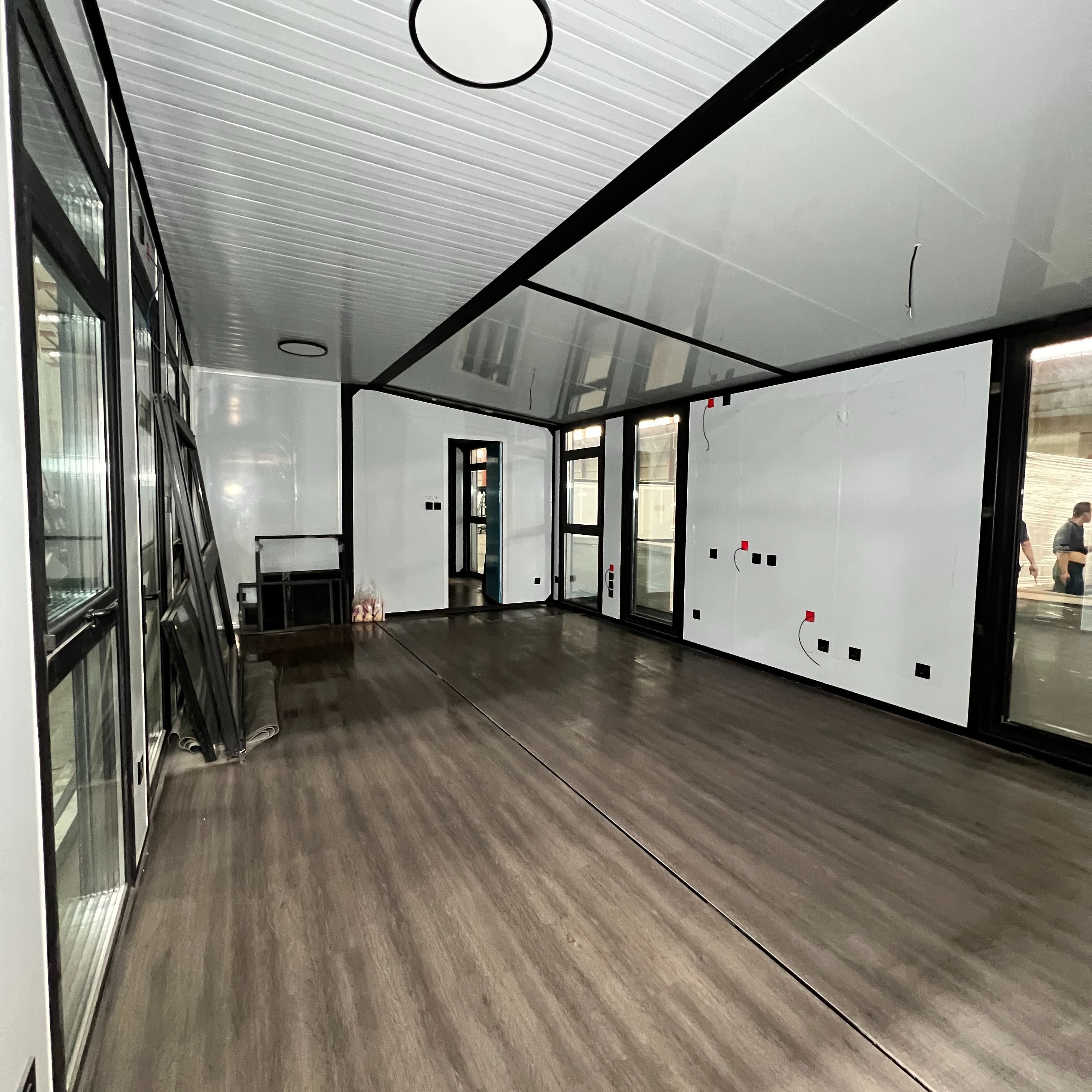 Container house living area