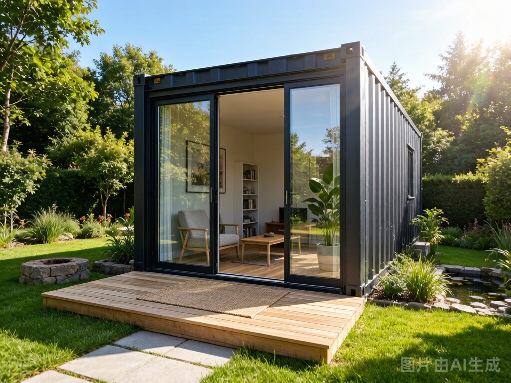 Modern expandable container house suitable for Guyana climate